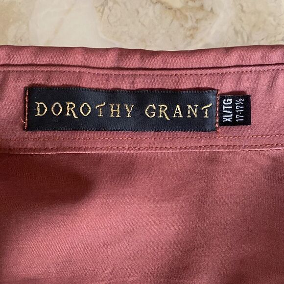 Dorothy Grant Haida First Nations Embroidered Casual Dress Shirt Raven - Picture 9 of 11